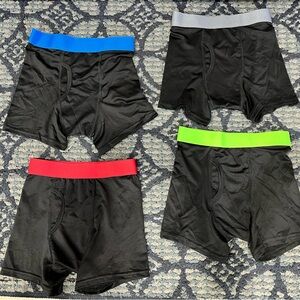Boys Athletic Works Compression Shorts